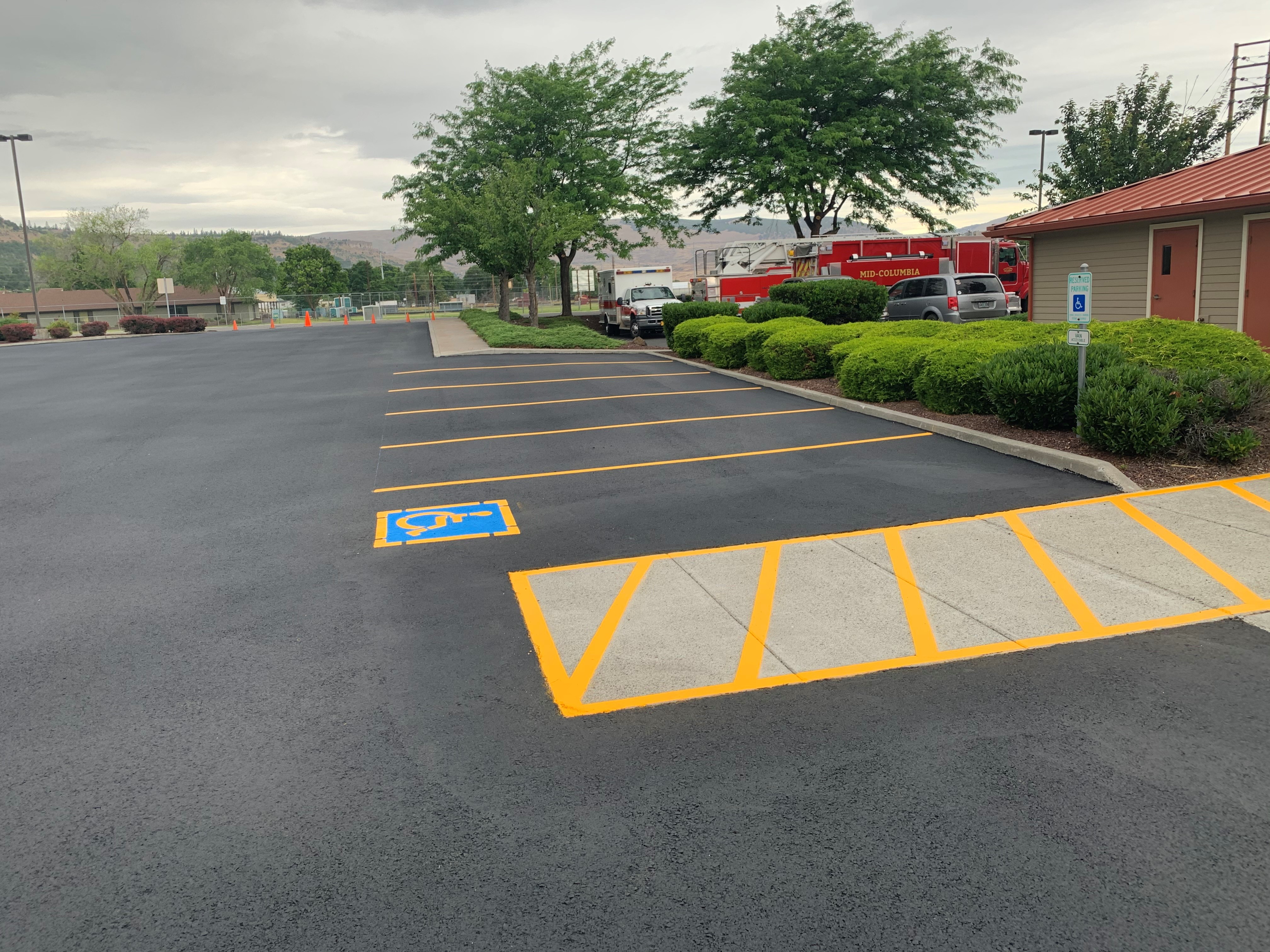 Black Diamond Seal Coat project 3 in Portland Oregon