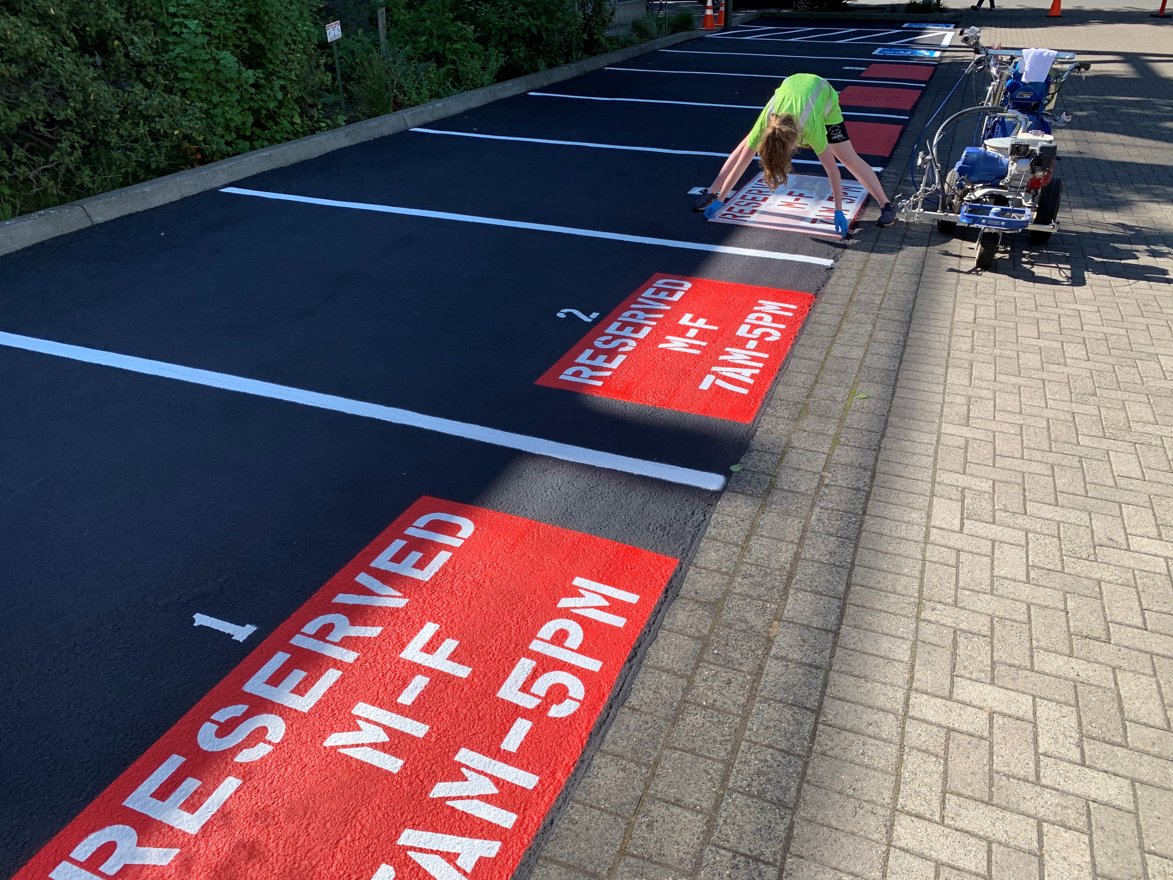 Black Diamond Seal Coat project 4 in Portland Oregon